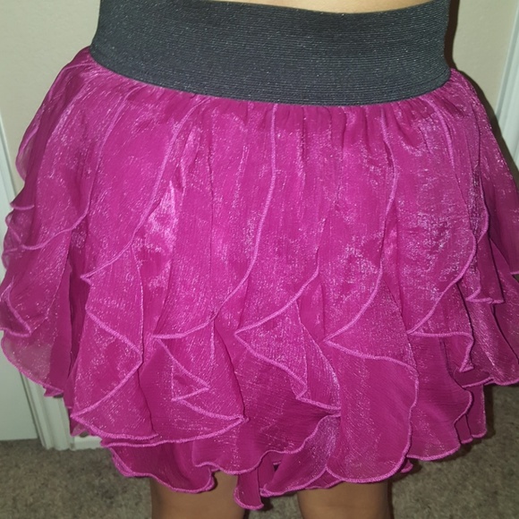 Pink Ruffle Skirt - Picture 3 of 5